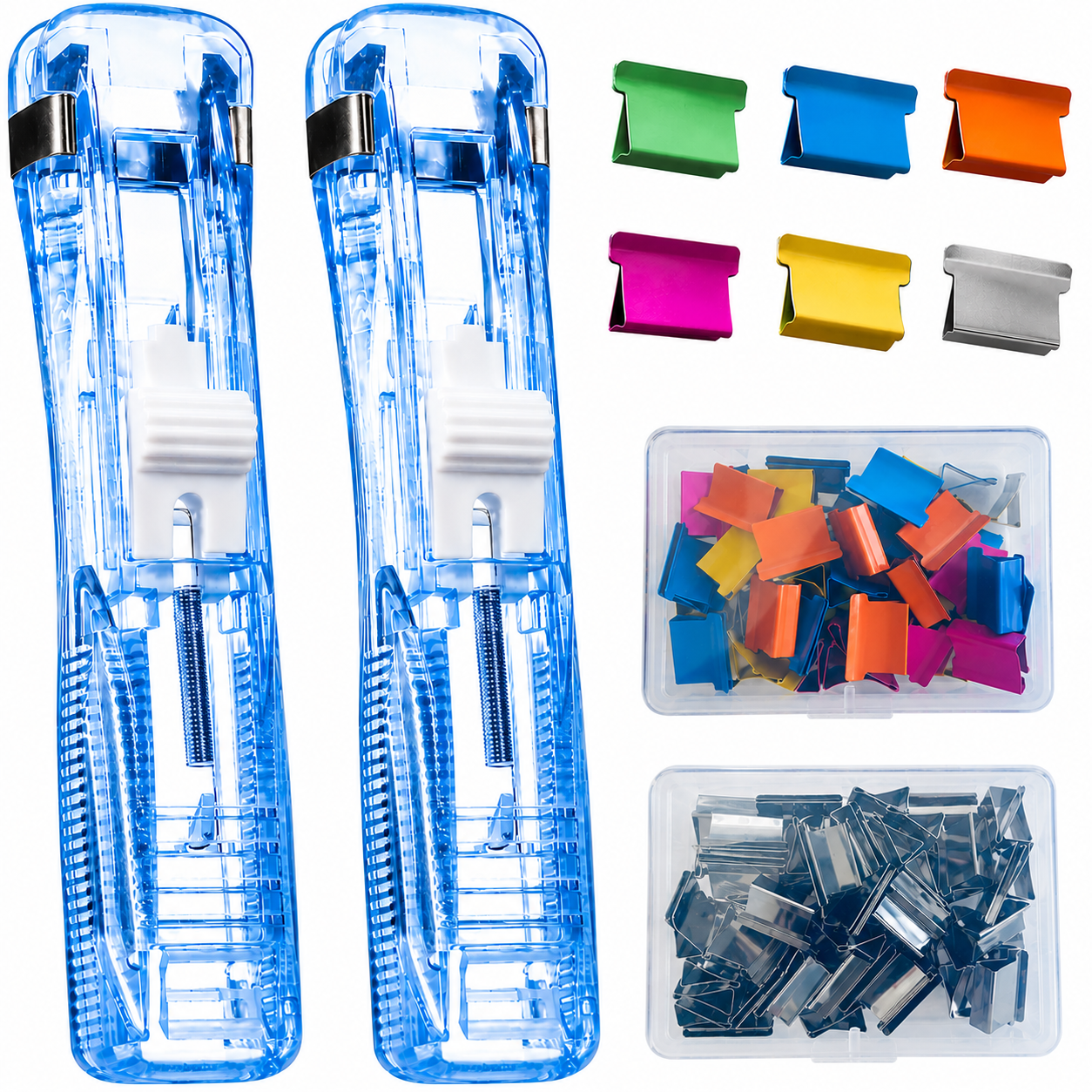 🔥 LAST CHANCE: BOGO Free 🔥 Staple-Free Clip Binder | FREE Shipping on 2 Sets🎁