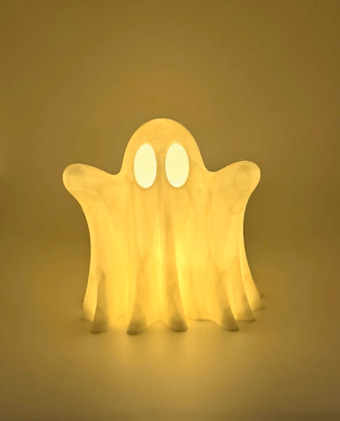 🔥Halloween Decorations - 3D Printing Cute Ghosts With Tea Lights