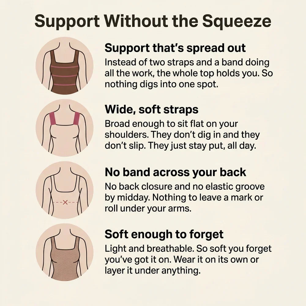 Tanks Built-In Bra Comfort Shaper Tank