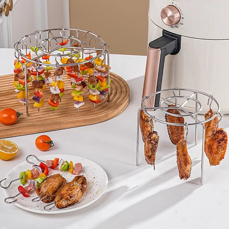 🔥Last Day Buy 1 Get 1🔥New Specialized Round Hanging Skewer Rack for Barbecues🥩