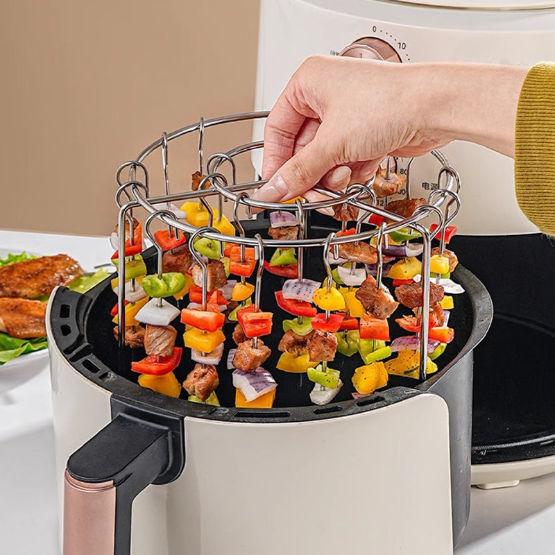 🔥Last Day Buy 1 Get 1🔥New Specialized Round Hanging Skewer Rack for Barbecues🥩