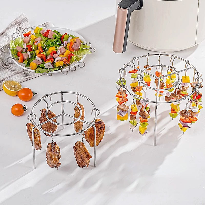 🔥Last Day Buy 1 Get 1🔥New Specialized Round Hanging Skewer Rack for Barbecues🥩