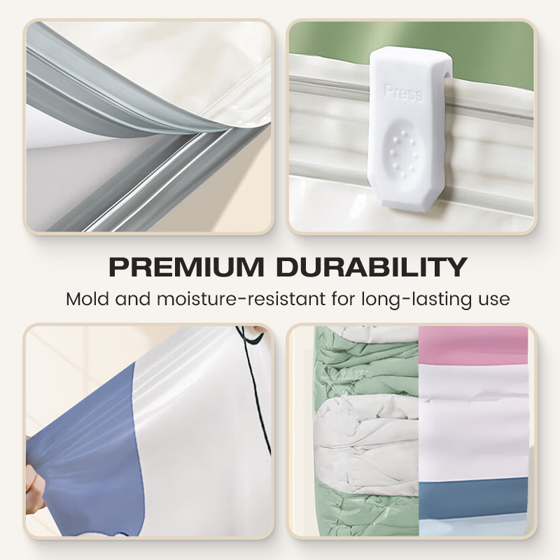💨Last Day Buy 1 Get 1 Free No-Pump 3D Vacuum Storage Bags