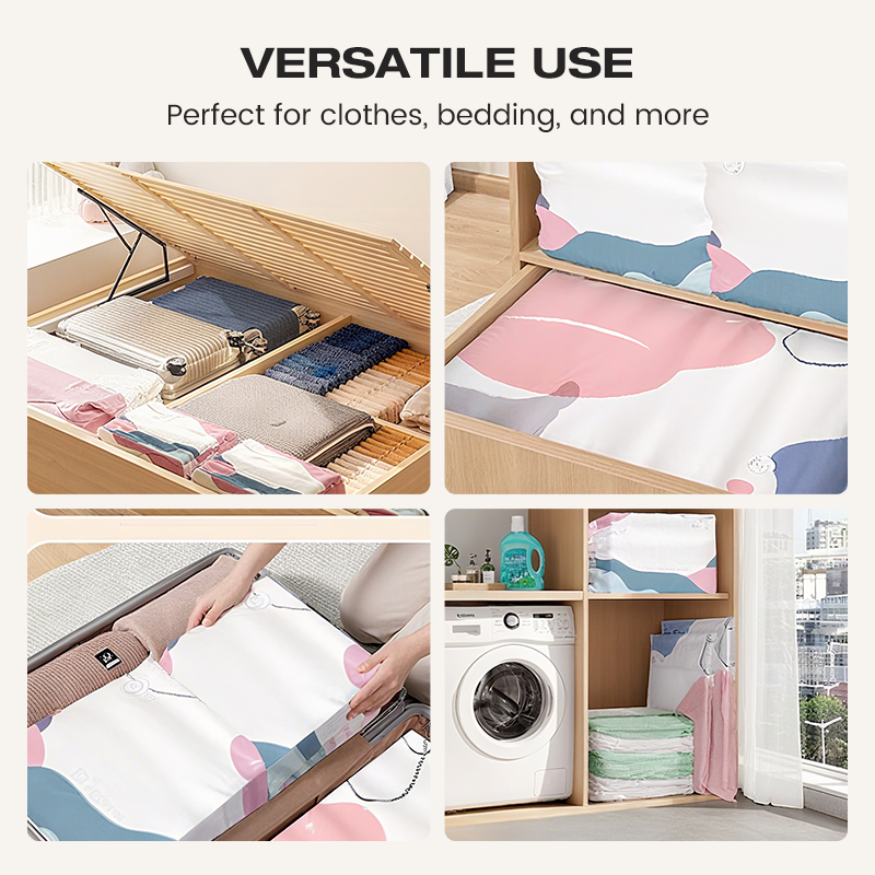 💨Last Day Buy 1 Get 1 Free No-Pump 3D Vacuum Storage Bags